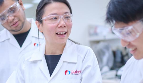 Professor Xiaowei Wang in the laboratory