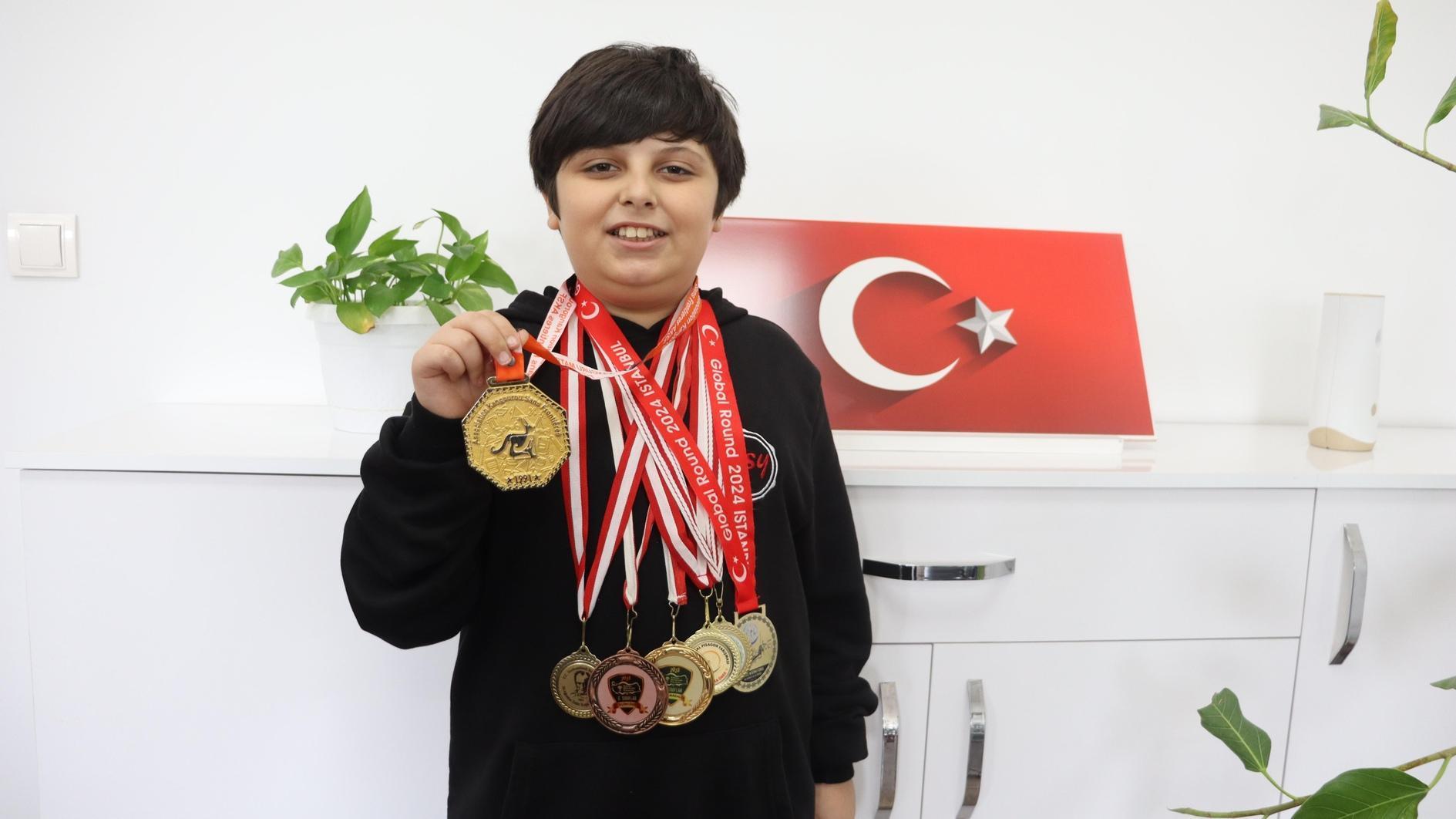 10-year-old Turkish prodigy becomes global math champion